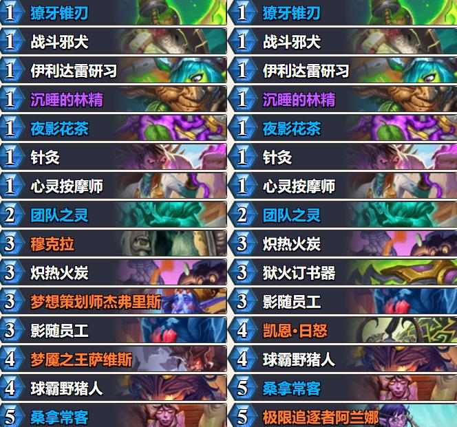 炉石传说标准亡语快攻瞎卡组怎么搭配 炉石传说标准亡语快攻瞎代码分享6月