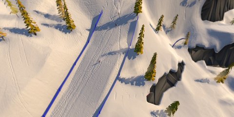 雪山滑雪大冒险游戏截图3