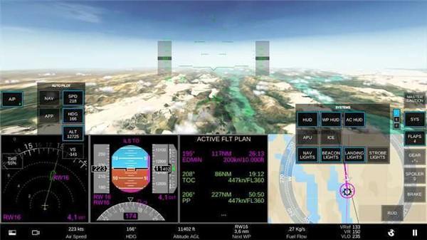 真实飞行模拟器飞机全解锁版游戏截图4