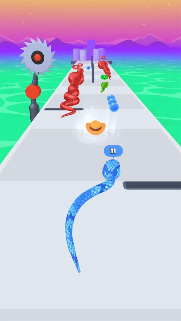 贪吃蛇冒险游戏截图1