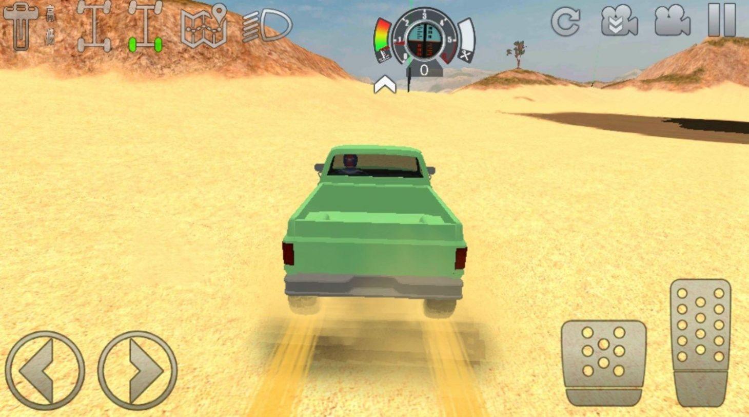 模拟山地汽车游戏截图1