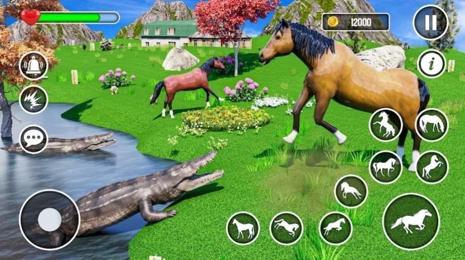 虚拟野马动物模拟器游戏截图2