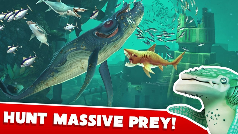 饥饿鲨：世界手机单机游戏截图一