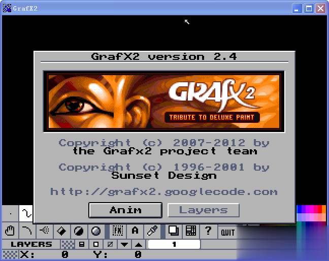 Grafx2画软件图一