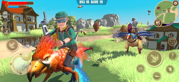 迷你恐龙世界3:吃鸡战场游戏截图3