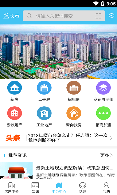 中国房地产产业平台