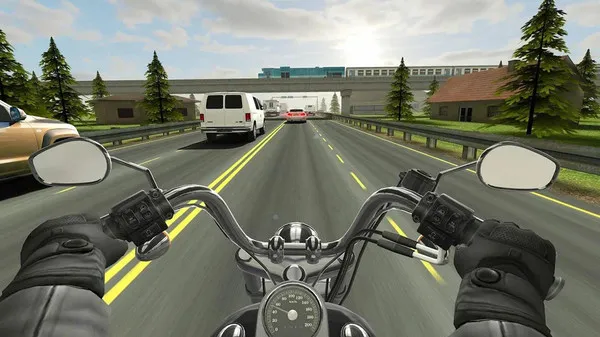 3D特技摩托车游戏截图1