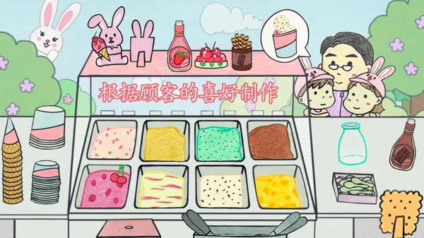 冰淇淋甜品铺游戏截图4