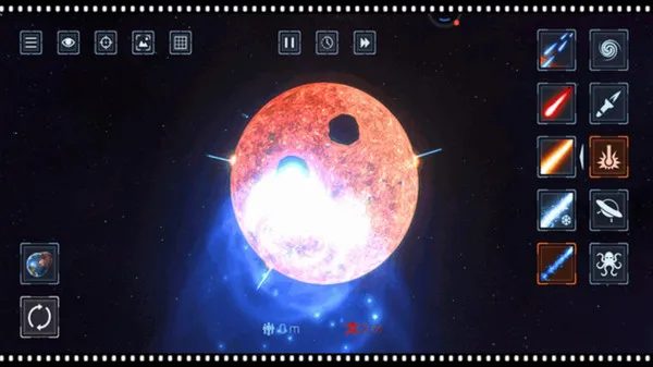 毁灭星球模拟器游戏截图1