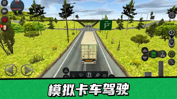 卡车驾驶模拟器游戏截图1
