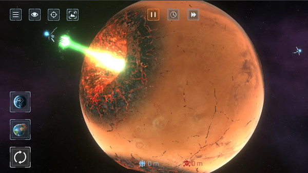星球爆炸模拟世界游戏截图3