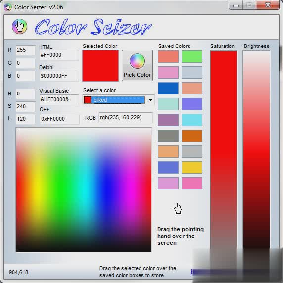 Color Seizer颜色代码查询工具