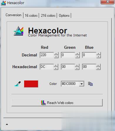 颜色调配工具(Hexacolor)