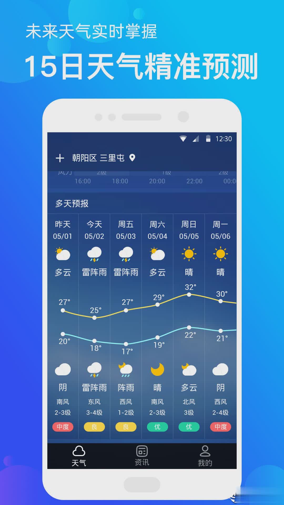 手机天气app图四