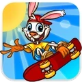 滑板小兔休闲游戏