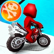 有趣的自行车比赛3D赛车游戏
