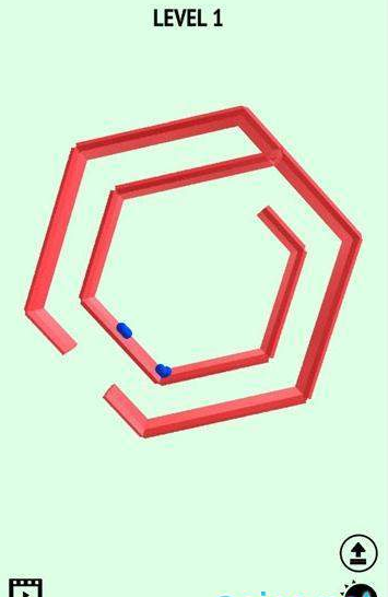 滚球迷宫旋转图一