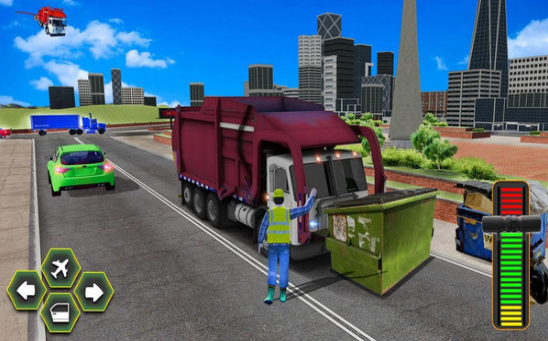 飞行垃圾车模拟驾驶图一