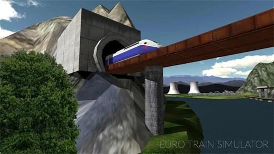 欧元火车模拟器手机版游戏截图1
