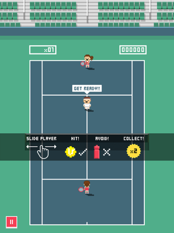 小小网球游戏图一
