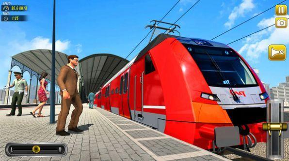 模拟火车司机3D汉化版破解手机游戏截图二