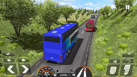 真正的巴士模拟器驾驶游戏游戏截图1