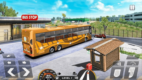 真正的巴士模拟器驾驶游戏游戏截图3